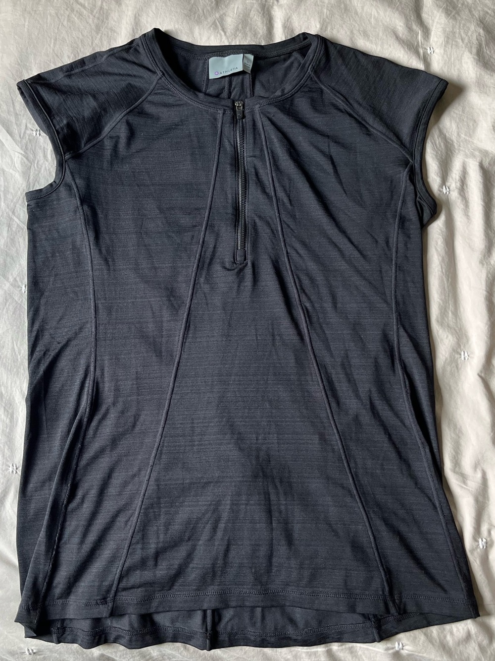 Athleta Womens Black Top Size L